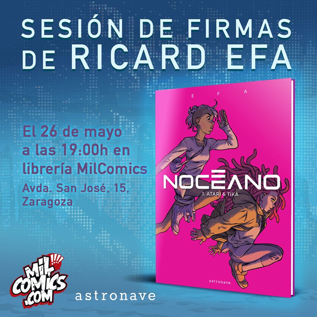 Sesión de firmas con Ricard Efa